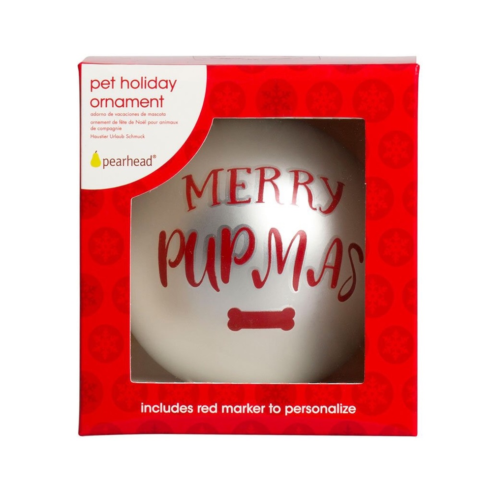 Merry Pupmas Ornament